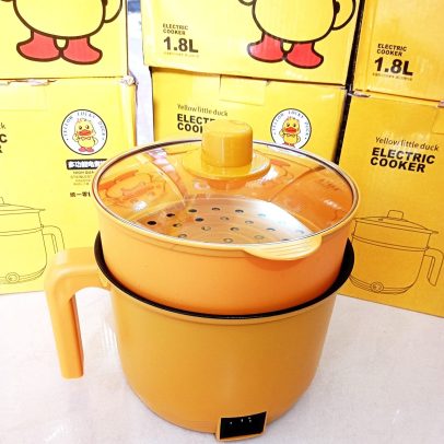 Small Yellow Duck Electric Cooking Pot